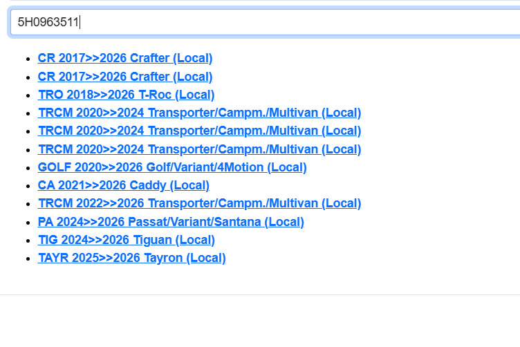 5H0963511 VW STANDHEIZUNG WEBASTO FERNBEDIENUNG 5H0963511 NEU VW ORGINAL TEIL! - Obrázek 8