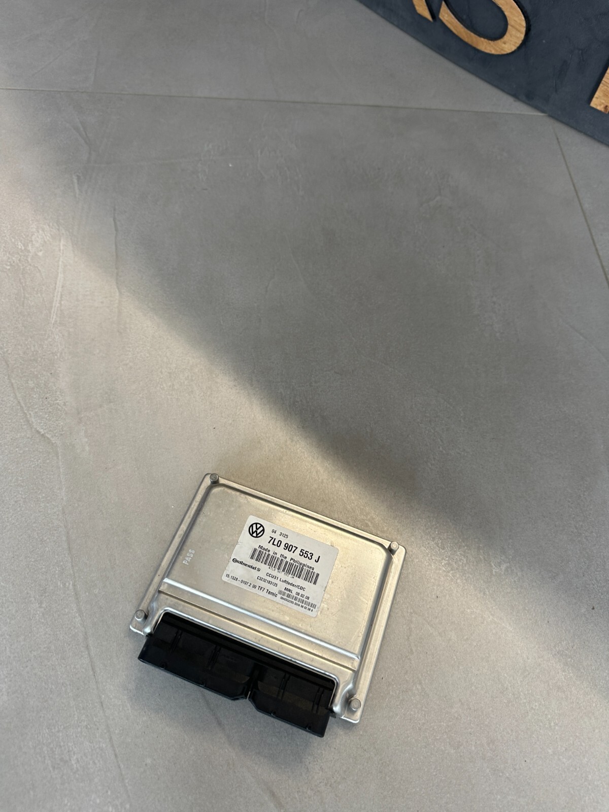 7L0907553J VW TOUAREG STEUERGERÄT FÜR NIVEAUREGELUNG 7L0907553J Fast Neu Test... - Obrázek 6