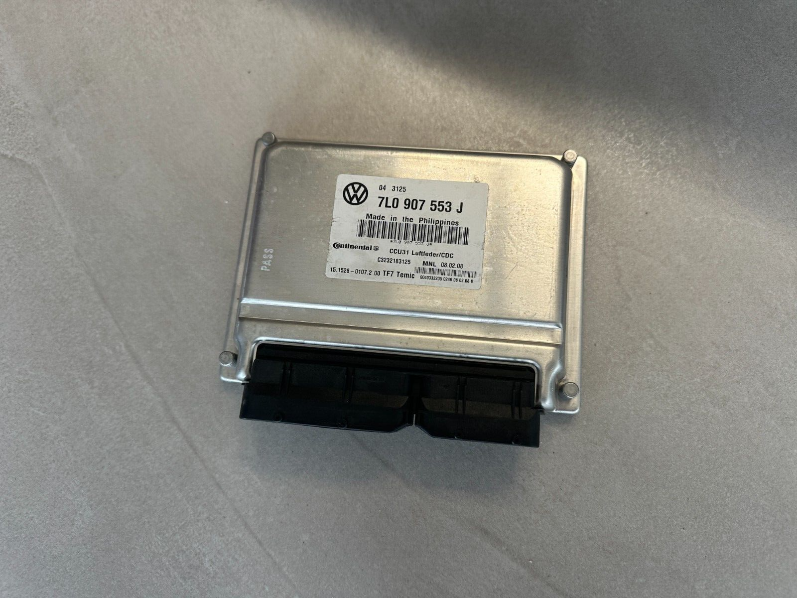 7L0907553J VW TOUAREG STEUERGERÄT FÜR NIVEAUREGELUNG 7L0907553J Fast Neu Test... - Obrázek 7