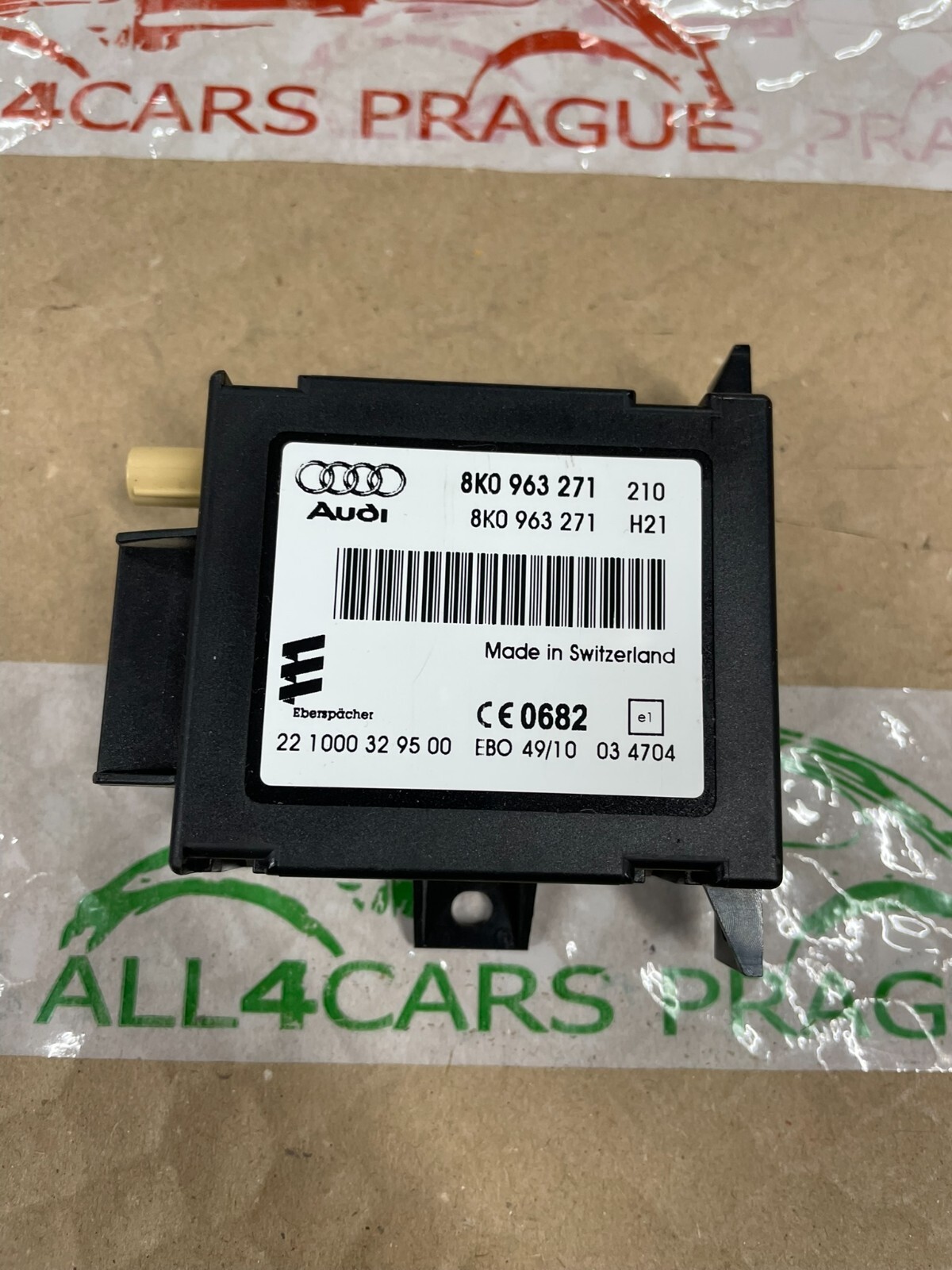 8K0963271 AUDI VW TELESTART STEUERGERÄT STANDHEIZUNG 8K0963271 FAST NEU ORIG.!