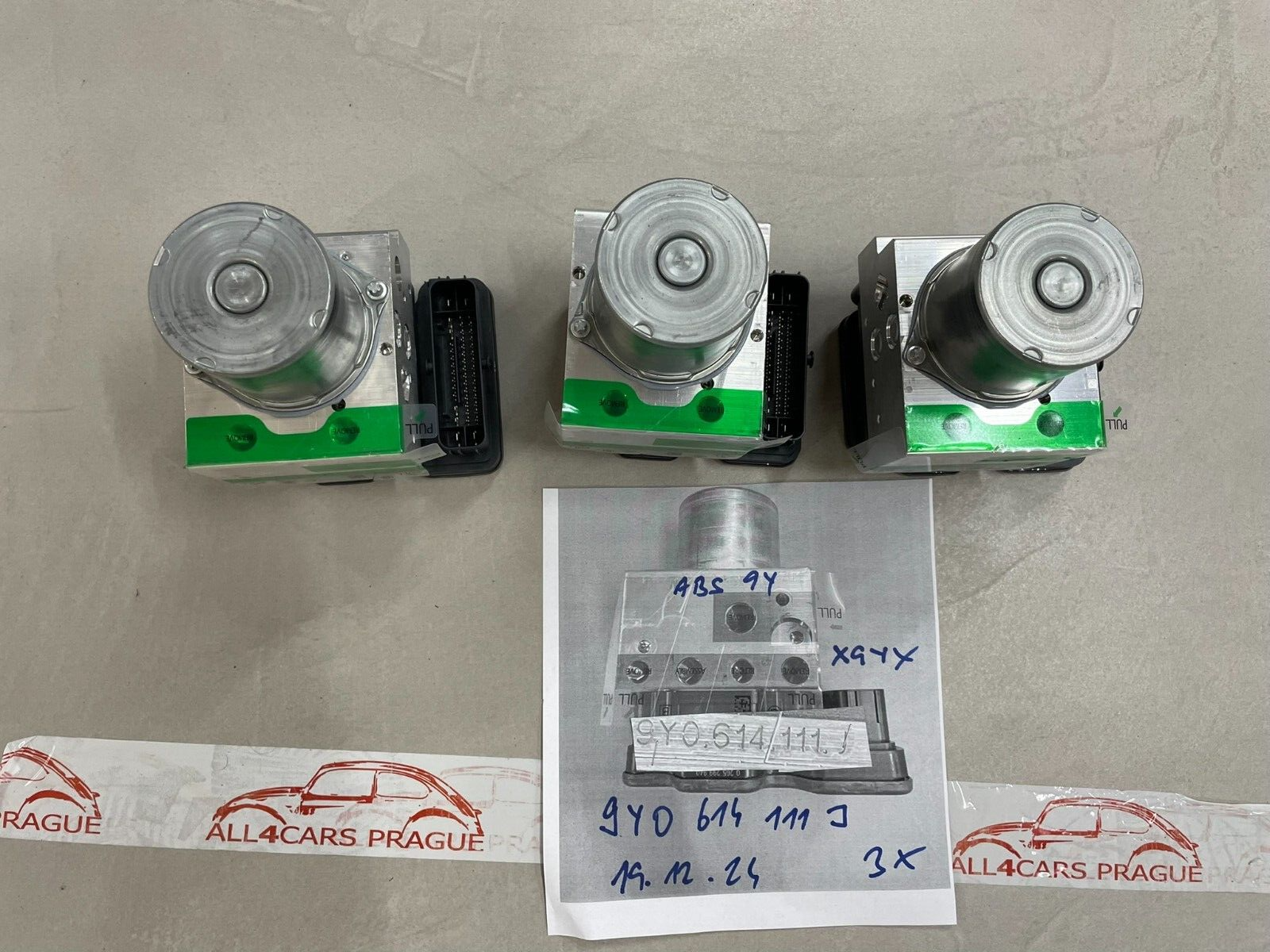 9Y0614111J PORSCHE CAYENNE 9Y ABS-STEUERGERÄT HYDRAULIK UNIT 9Y0614111J ORIG NEU - Obrázek 14