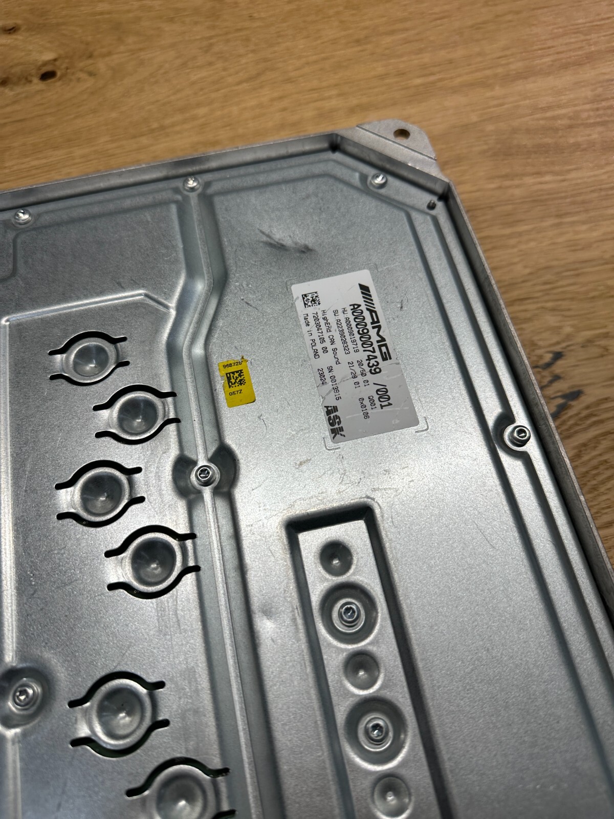 A0009007439 MERCEDES-BENZ W192 W223 W232 VERSTARKER BURMESTER A0009007439 OE NEU - Obrázek 12