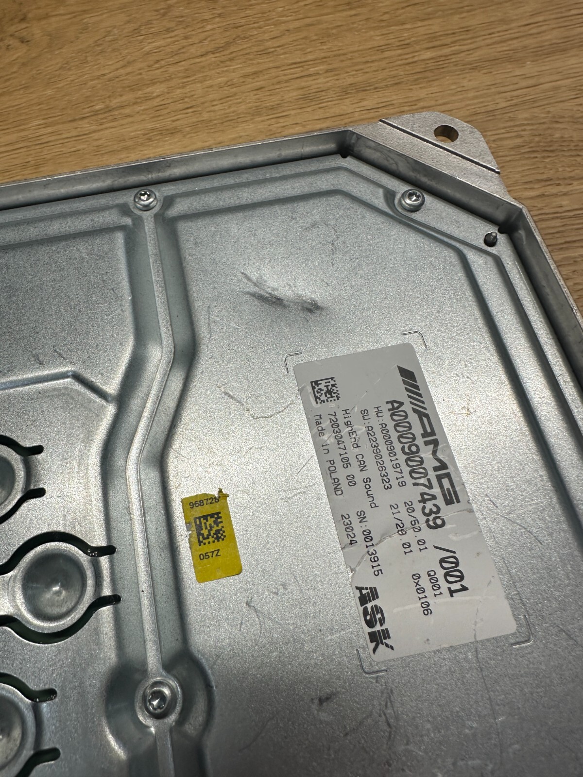 A0009007439 MERCEDES-BENZ W192 W223 W232 VERSTARKER BURMESTER A0009007439 OE NEU - Obrázek 13