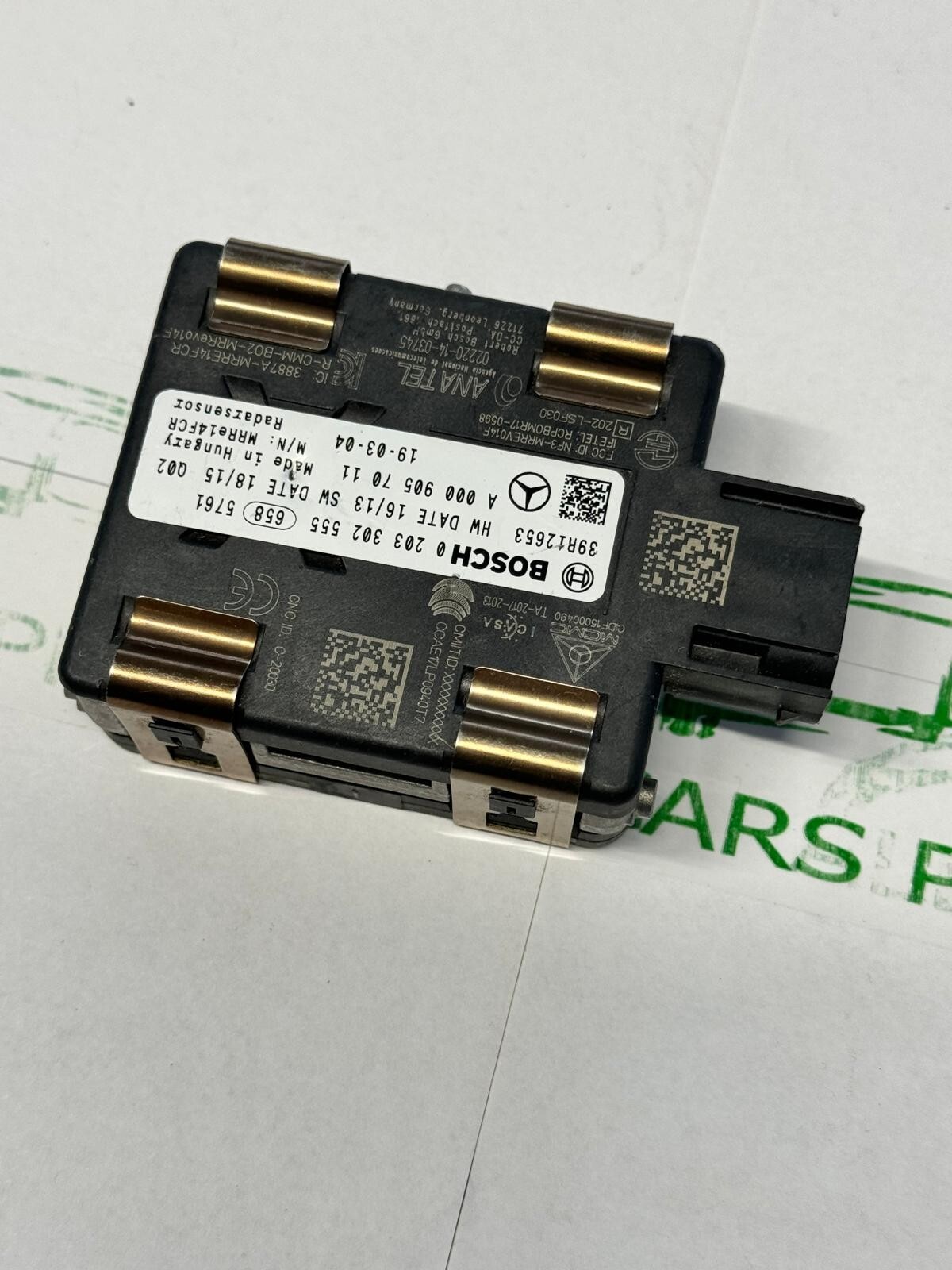 A0009057011 MERCEDES ACC RADARSENSOR DISTRONIC A0009057011 Fast Neu Teil d Test - Obrázek 5