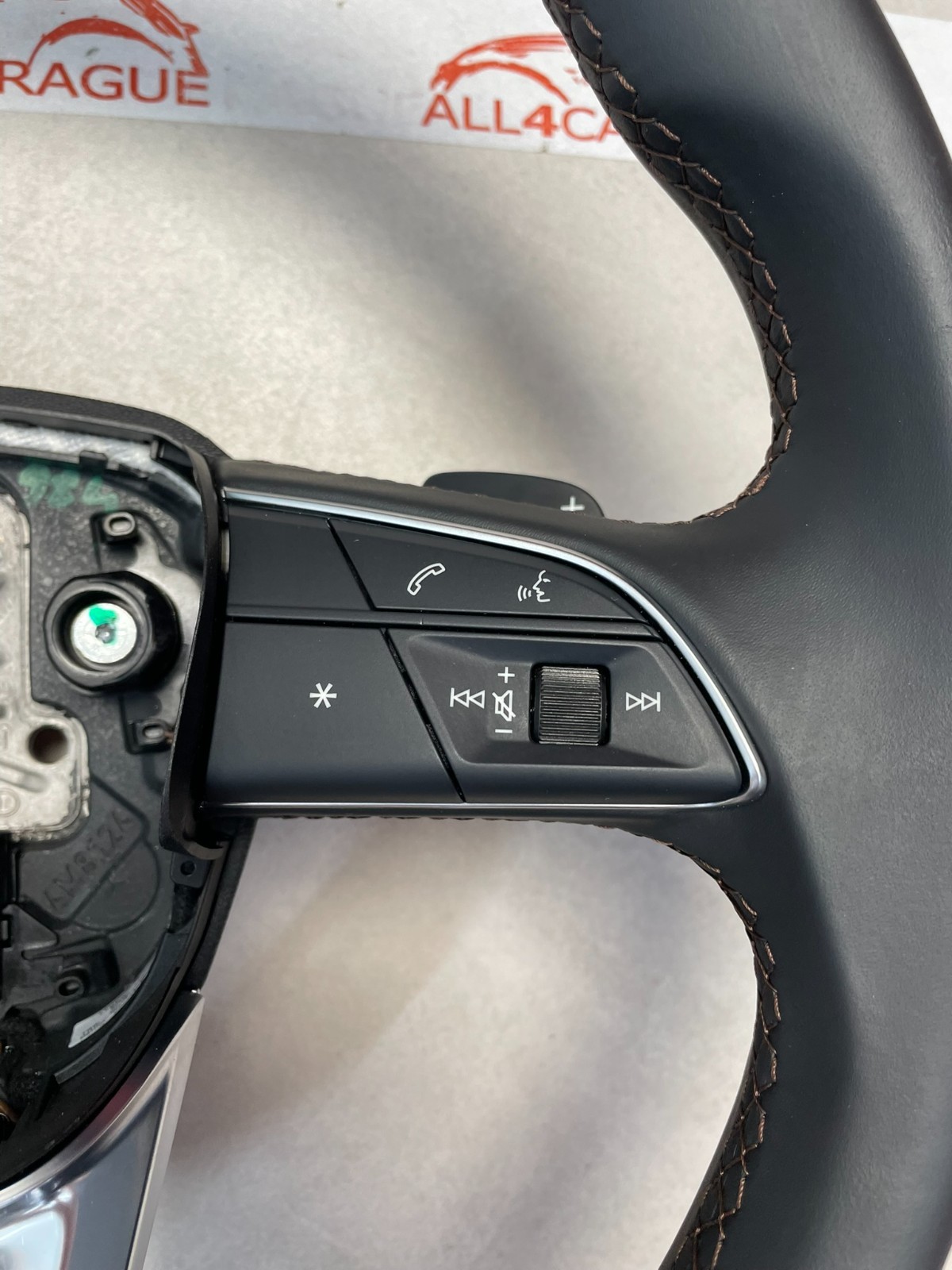 AUDI 4M Q7 Q8 LENKRAD SPORT LEDER BEHEIZT MIT SCHALTWIPPEN 4M8419091T ORIG.NEU - Obrázek 23