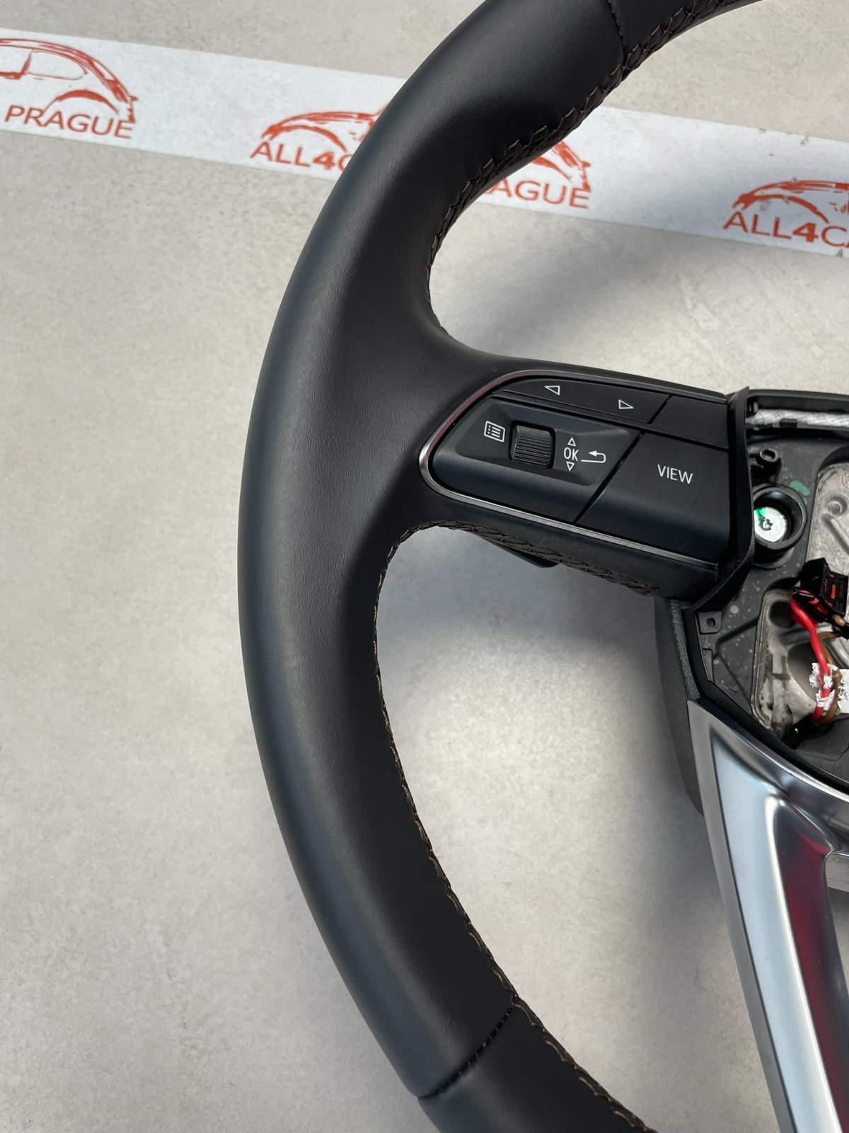 AUDI 4M Q7 Q8 LENKRAD SPORT LEDER BEHEIZT MIT SCHALTWIPPEN 4M8419091T ORIG.NEU - Obrázek 7