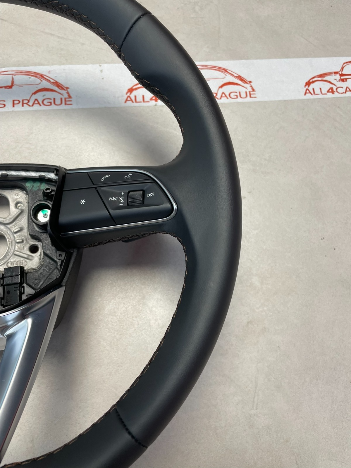 AUDI 4M Q7 Q8 LENKRAD SPORT LEDER BEHEIZT MIT SCHALTWIPPEN 4M8419091T ORIG.NEU - Obrázek 8