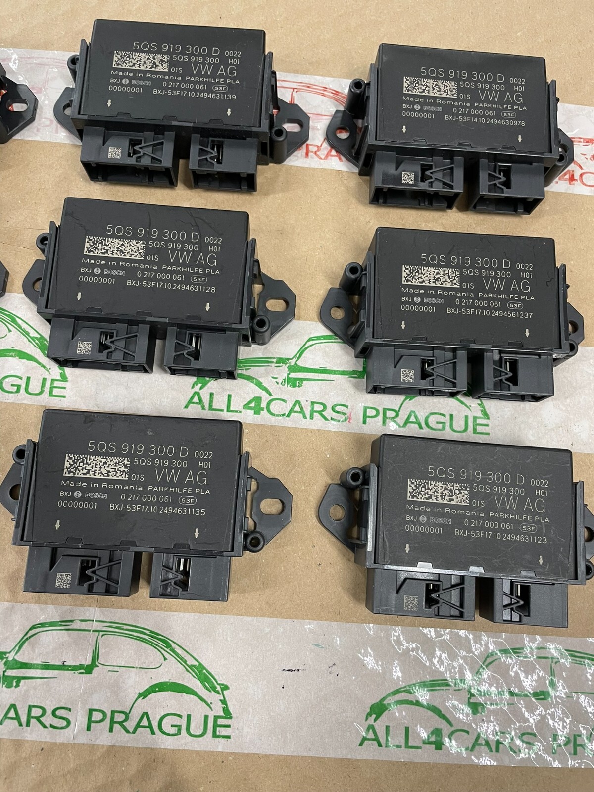 AUDI A3 S3 RS3 STEUERGERÄT FÜR PARKASISTENT EINPARKHILFE PLA PDC 5QS919300D NEU - Obrázek 17