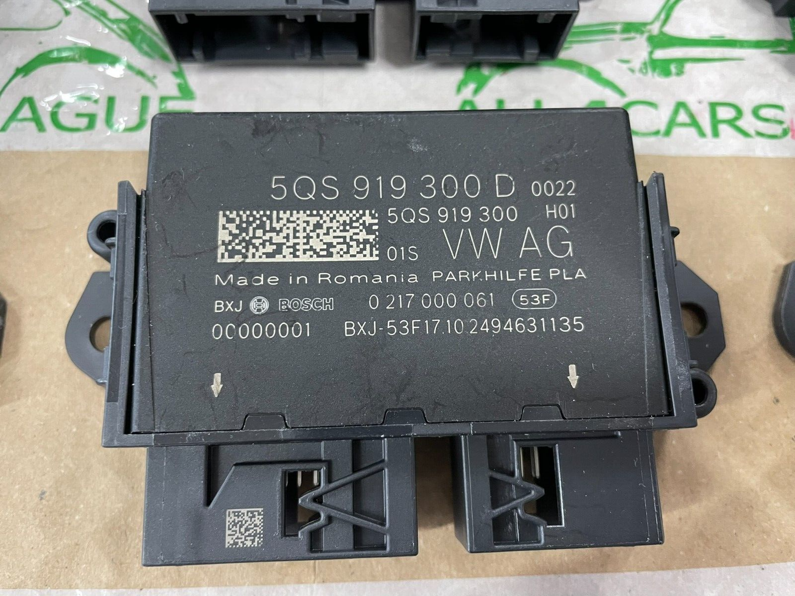 AUDI A3 S3 RS3 STEUERGERÄT FÜR PARKASISTENT EINPARKHILFE PLA PDC 5QS919300D NEU - Obrázek 3