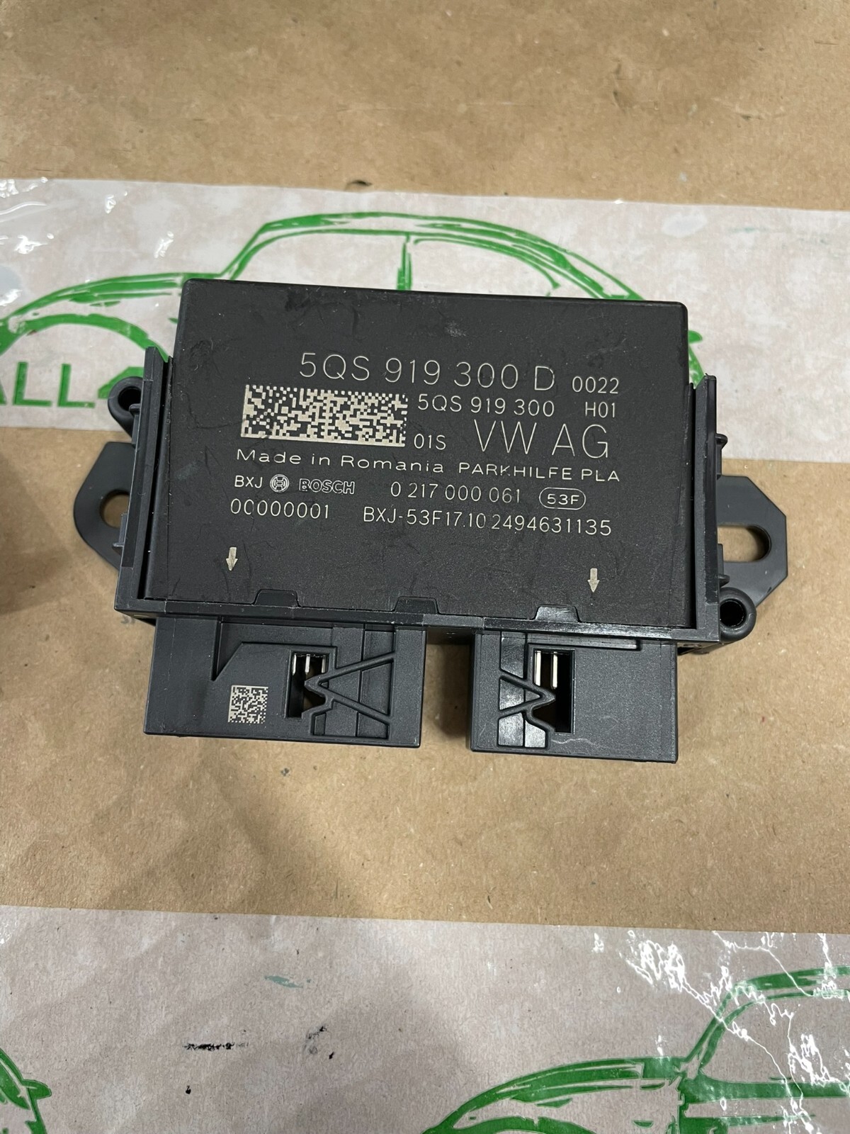 AUDI A3 S3 RS3 STEUERGERÄT FÜR PARKASISTENT EINPARKHILFE PLA PDC 5QS919300D NEU - Obrázek 7