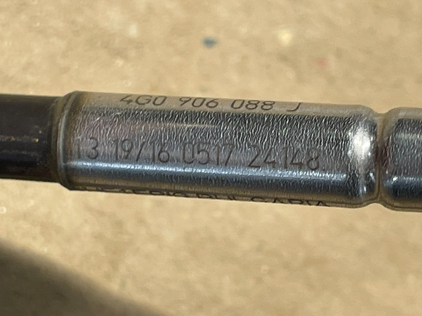 AUDI A4 A5 A6 Q5 2.0 TDI ABGASTEMPERATURGEBER 4G0906088J = 4G0906088AL TEST CAR - Obrázek 17