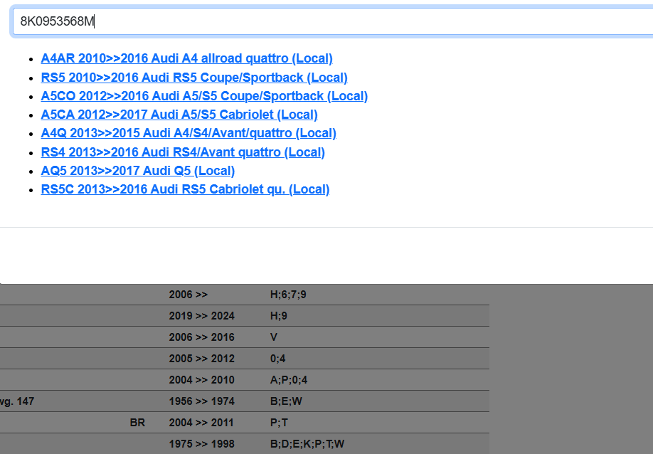 AUDI A4 , A5 , Q5 WICKEL FEDER MIT ELEKTRONIK LENKWINKELSENSOR 8K0953568M NEU !! - Obrázek 4