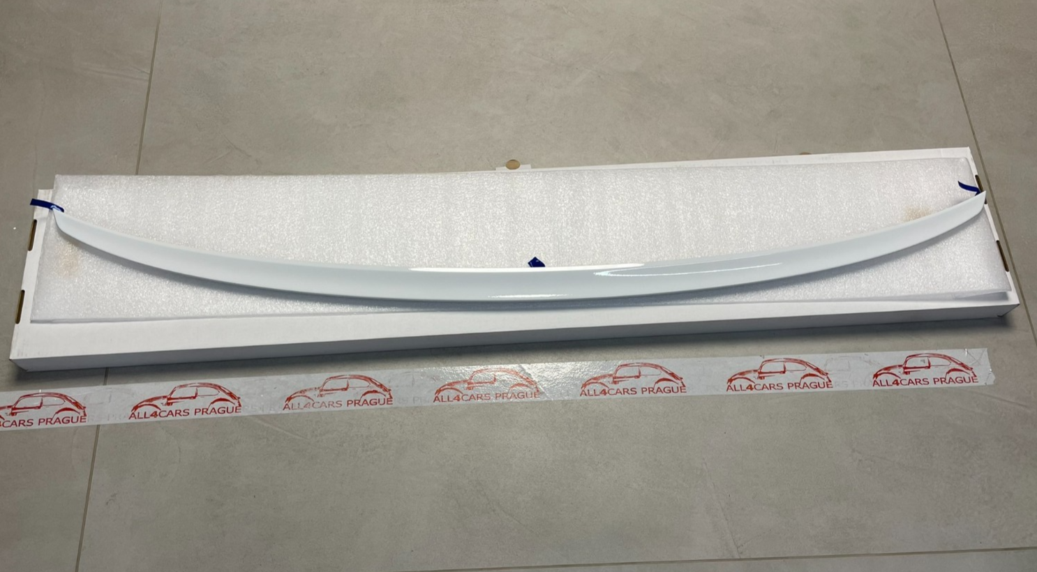AUDI A4 S4 8W B9 HECKKLAPPE SPOILER 8W5827933C IBIS WEISS ORIG AUDI NEU ! - Obrázek 3
