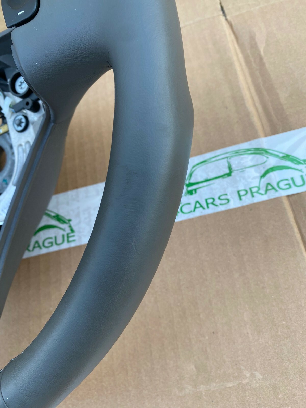 AUDI A4,A6,A8 LEDER LENKRAD SPORT 3 SPEICHEN PERFORIERT GRAU 8E0124A ORIGINAL - Obrázek 11