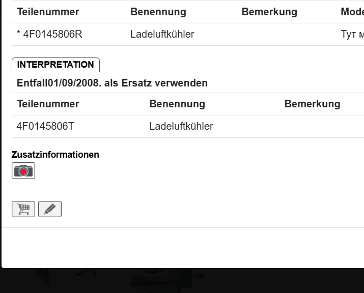 AUDI A6 2.7TDI LADELUFTKÜHLER R. 4F0145806Q = 4F0145806R = 4F0145806T TEST WAGEN - Obrázek 7