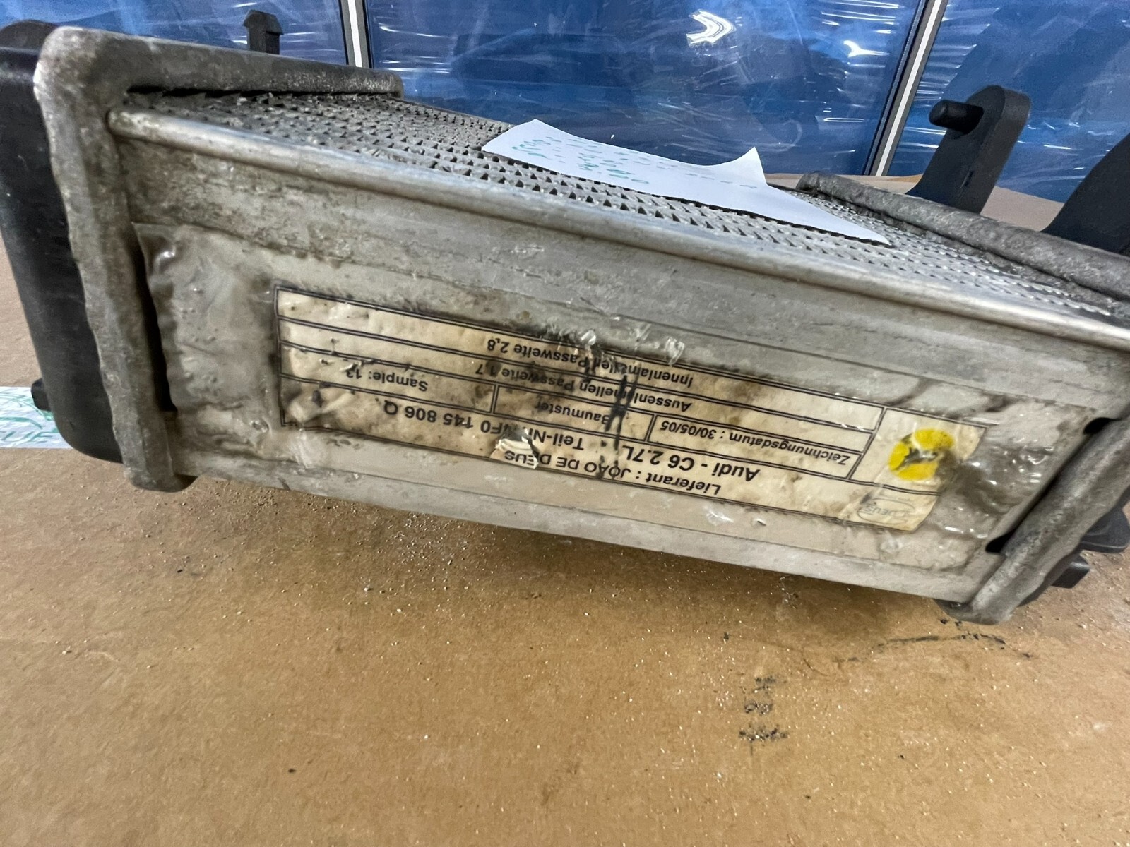 AUDI A6 2.7TDI LADELUFTKÜHLER R. 4F0145806Q = 4F0145806R = 4F0145806T TEST WAGEN - Obrázek 9