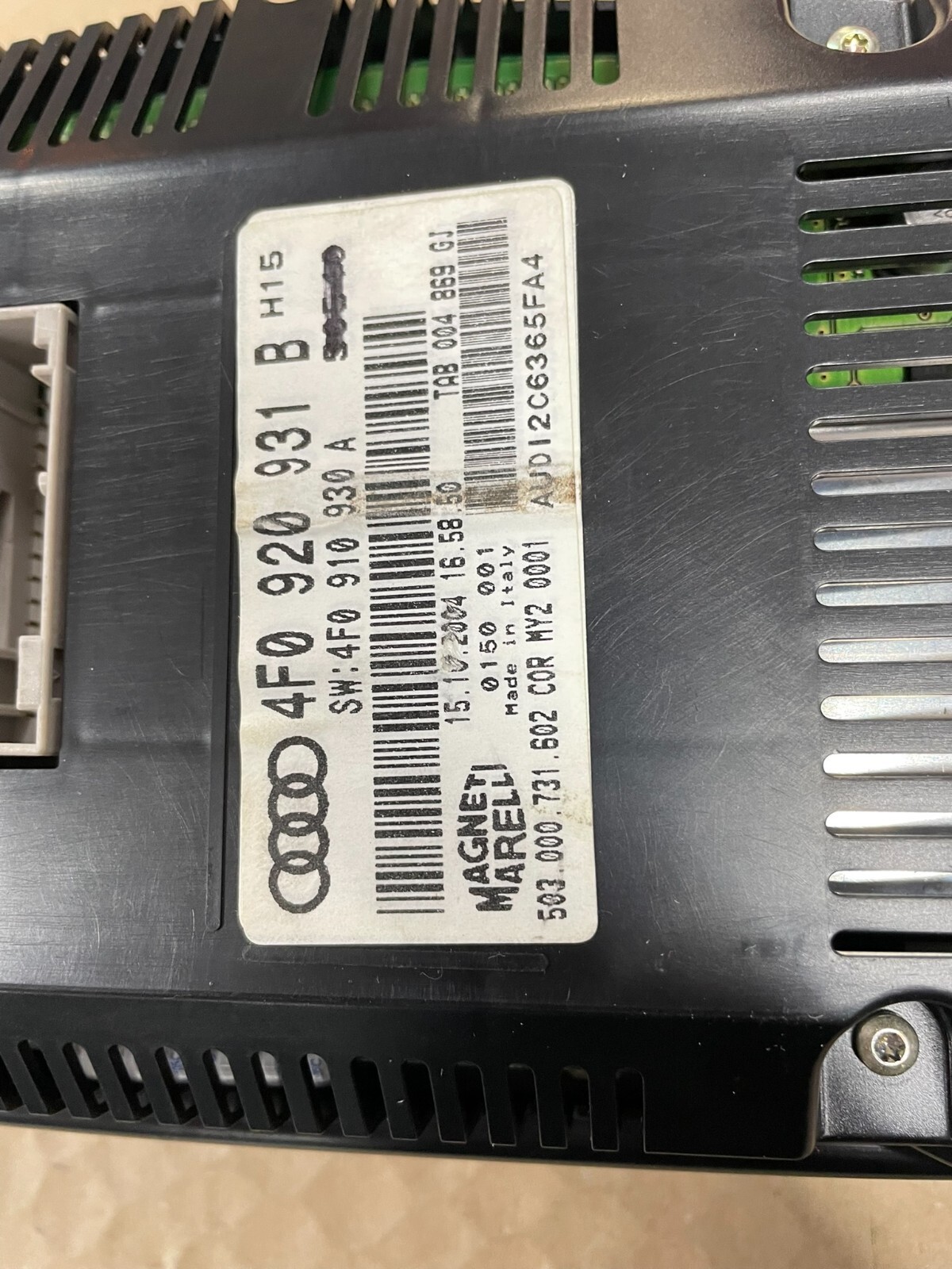 AUDI A6 4F TACHOMETER DIESEL KOMBIINSTRUMENT 4F0920931B / BX DEM. VOM TEST WAGEN - Obrázek 3