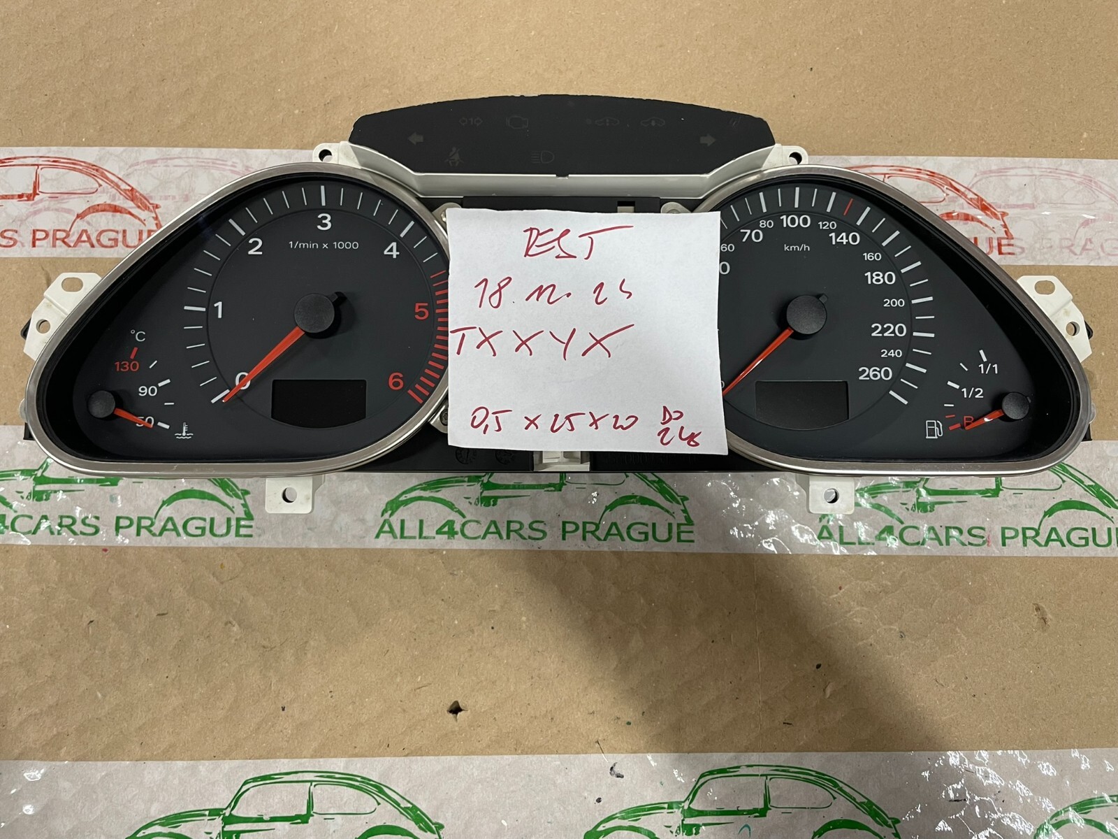 AUDI A6 4F TACHOMETER DIESEL KOMBIINSTRUMENT 4F0920931B / BX DEM. VOM TEST WAGEN - Obrázek 5