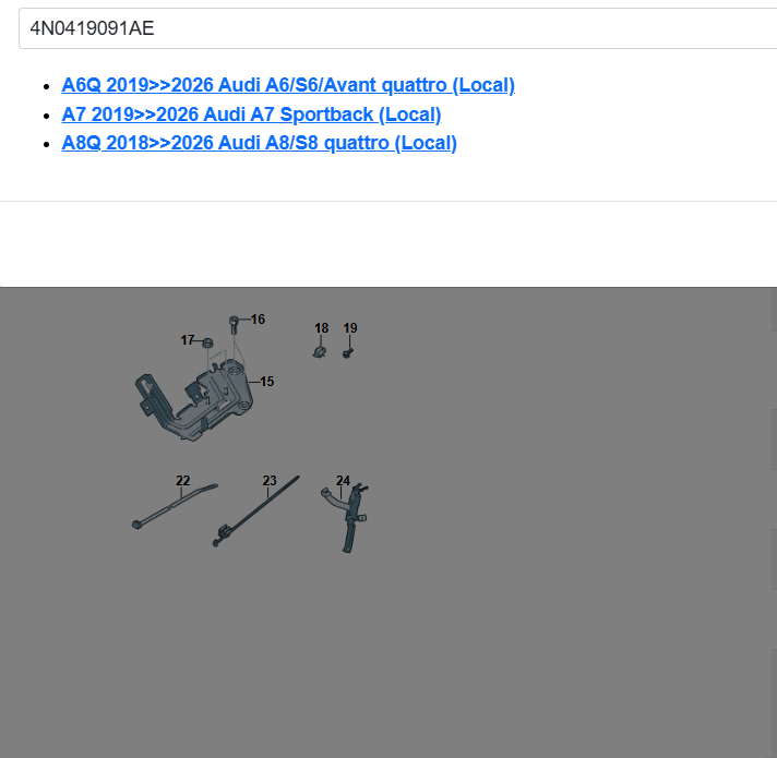 AUDI A6 A7 A8 AUDI MULTIFUNKTIONS LEDER LENKRAD SCHWARZ 4N0419091AE ORIG.NEU - Obrázek 4