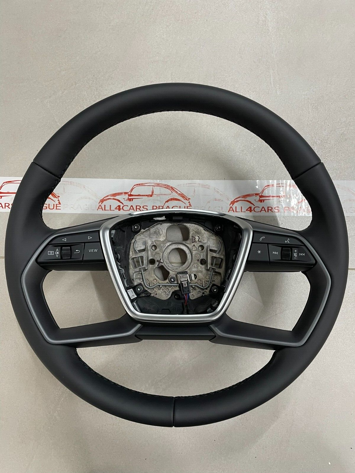 AUDI A6 A7 A8 AUDI MULTIFUNKTIONS LEDER LENKRAD SCHWARZ 4N0419091AE ORIG.NEU