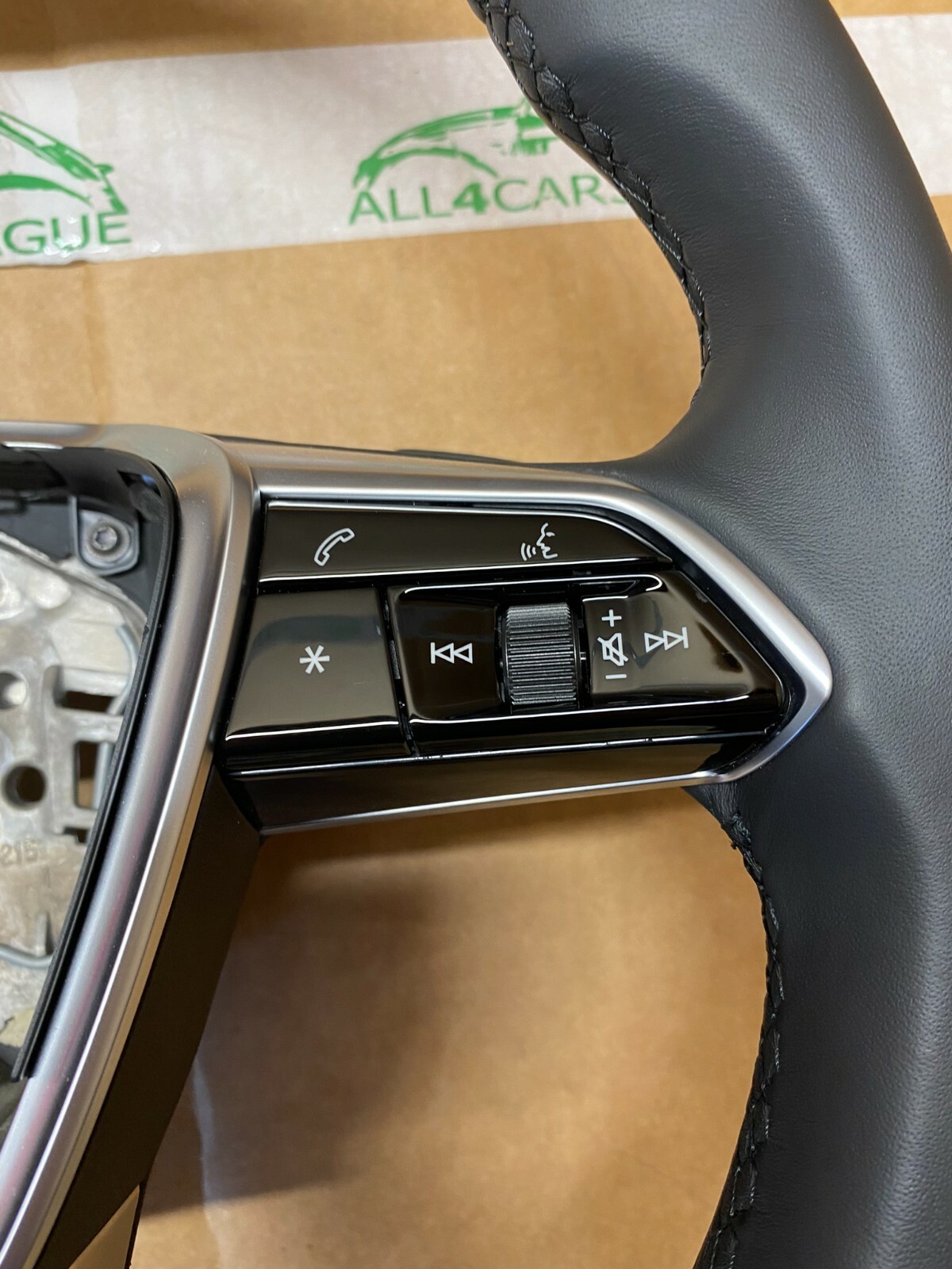 AUDI A6, A7 C8 SPORT LEDER LENKRAD BEHEIZT MULTIFUNKTION 4K0419091 ORIG.NEU - Obrázek 8