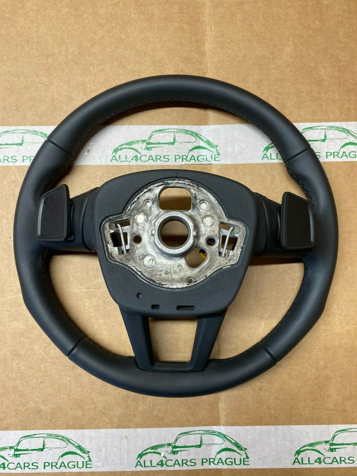 AUDI A6, A7 C8 SPORT LEDER LENKRAD BEHEIZT MULTIFUNKTION 4K0419091 ORIG.NEU - Obrázek 9