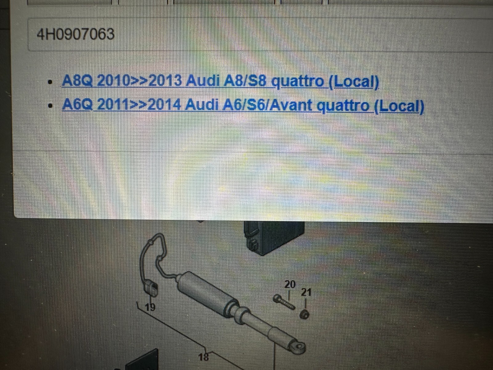 AUDI A6 A8 BORDNETZ-KOMFORTSTEUERGERÄT 4H0907063 Fast Neu Teil dem v Test Wagen - Obrázek 4