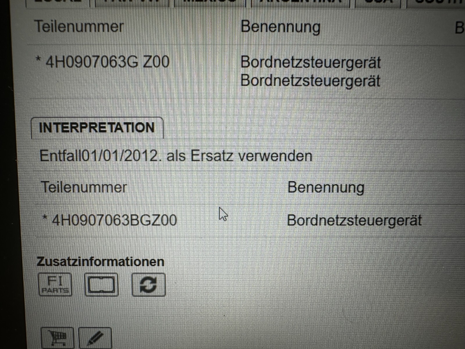 AUDI A6 A8 BORDNETZ-KOMFORTSTEUERGERÄT 4H0907063 Fast Neu Teil dem v Test Wagen - Obrázek 7