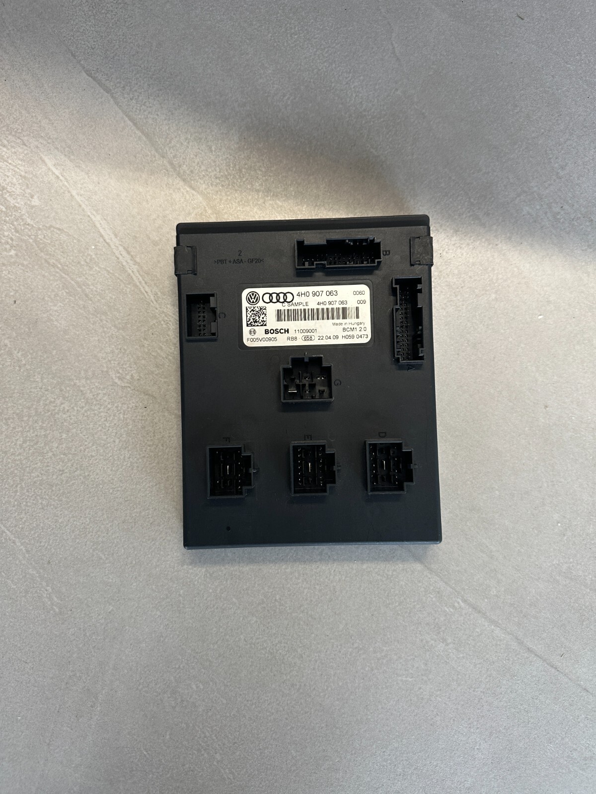 AUDI A6 A8 BORDNETZ-KOMFORTSTEUERGERÄT 4H0907063 Fast Neu Teil dem v Test Wagen - Obrázek 10