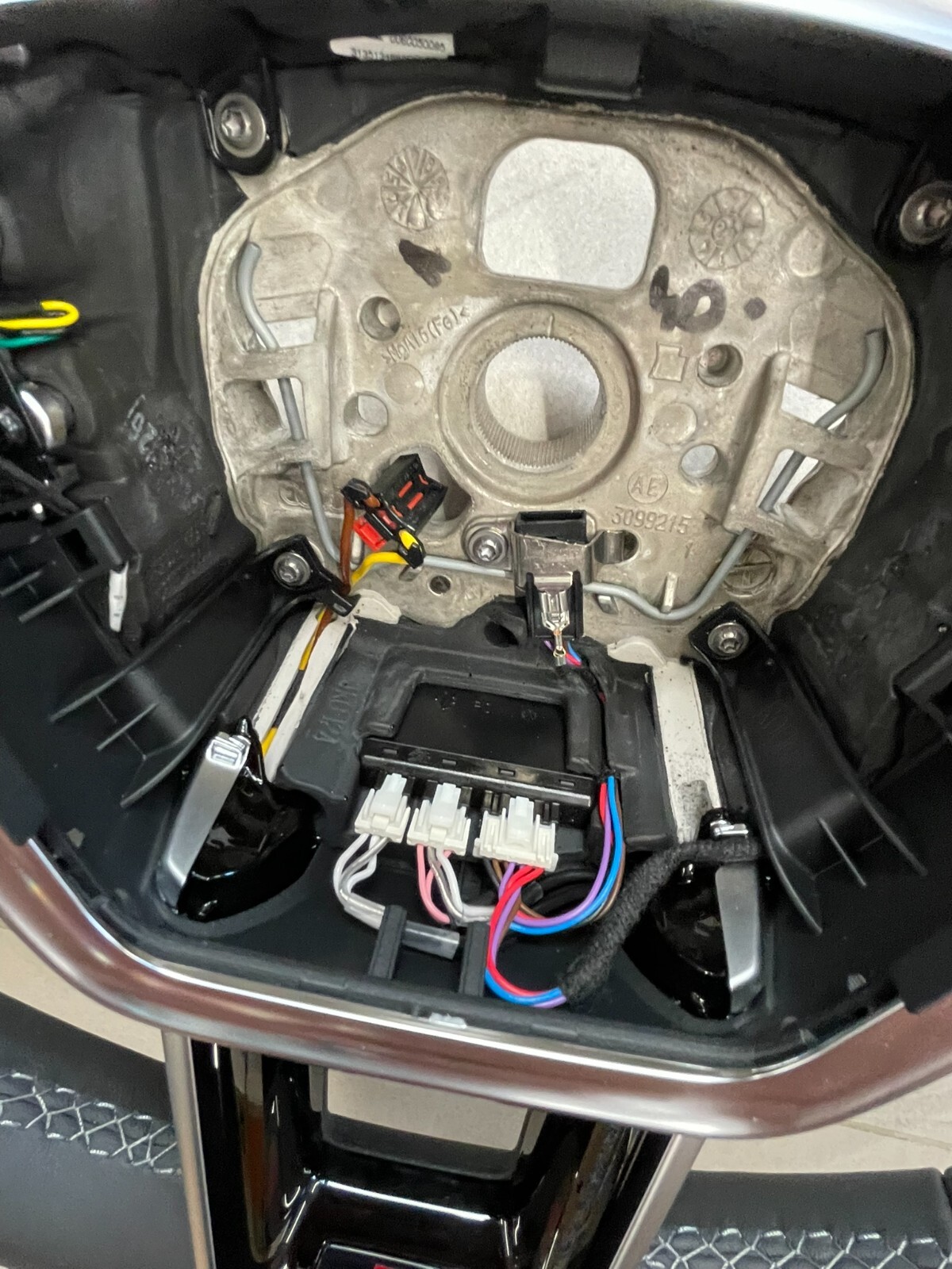 AUDI A6 S6 A7 S7 C8 4K AUDI S SPORT LEDER LENKRAD ABGEFLACHT GELOCHT BEHEIZT NEU - Obrázek 8