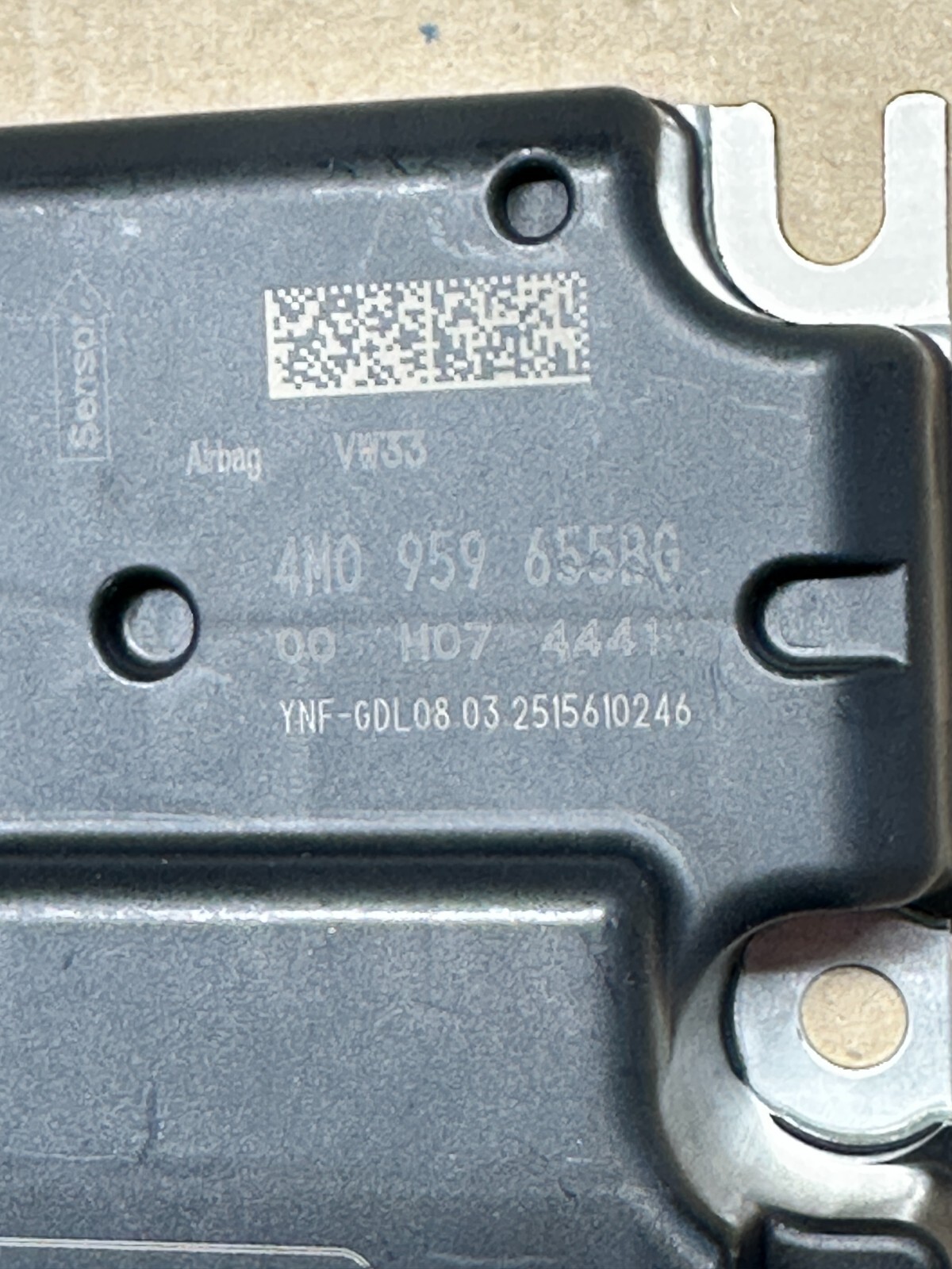 AUDI A6,A8,Q7,Q8,RSQ8, E-TRON STEUERGERÄT FÜR AIRBAG 4M0959655BG ORIGIANL NEU! - Obrázek 3