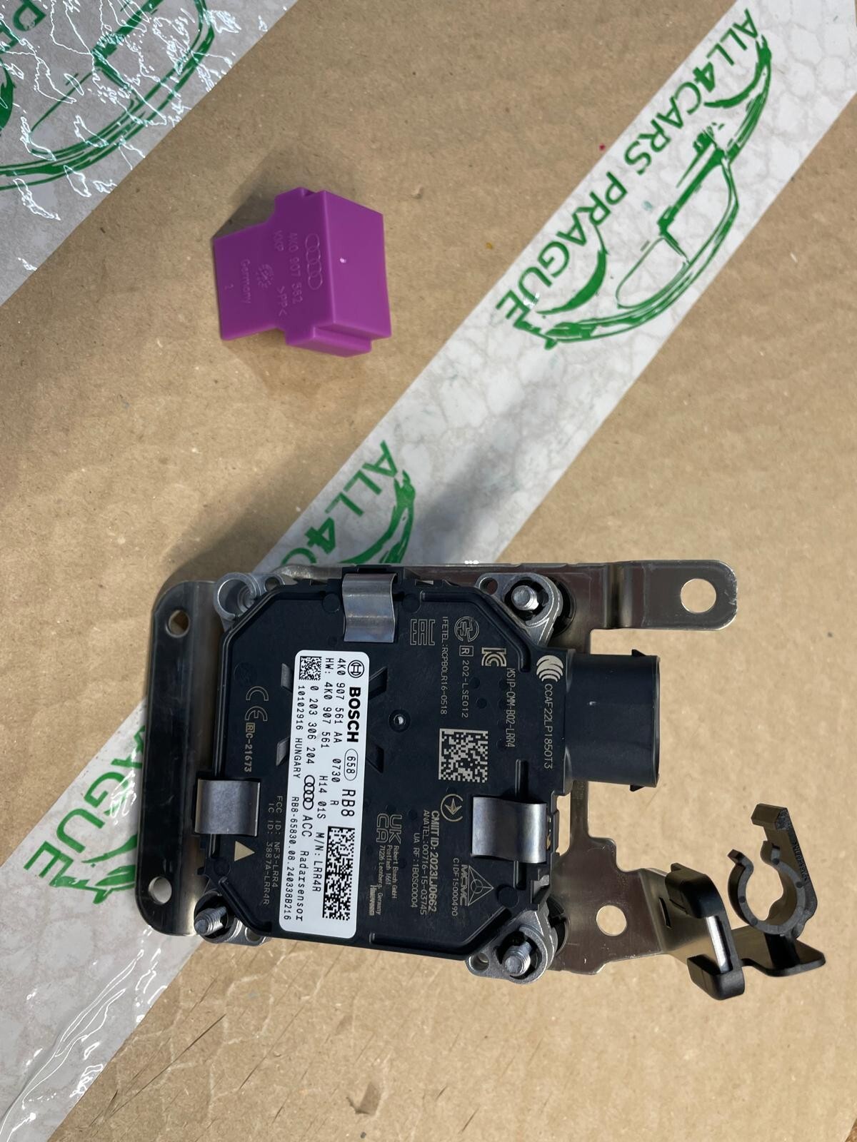 AUDI A6,RS6,A7, RS7, E-TRON STEUERGERÄT ABSTANDSREGELUNG RADARSENSOR 4K0907561AA - Obrázek 11