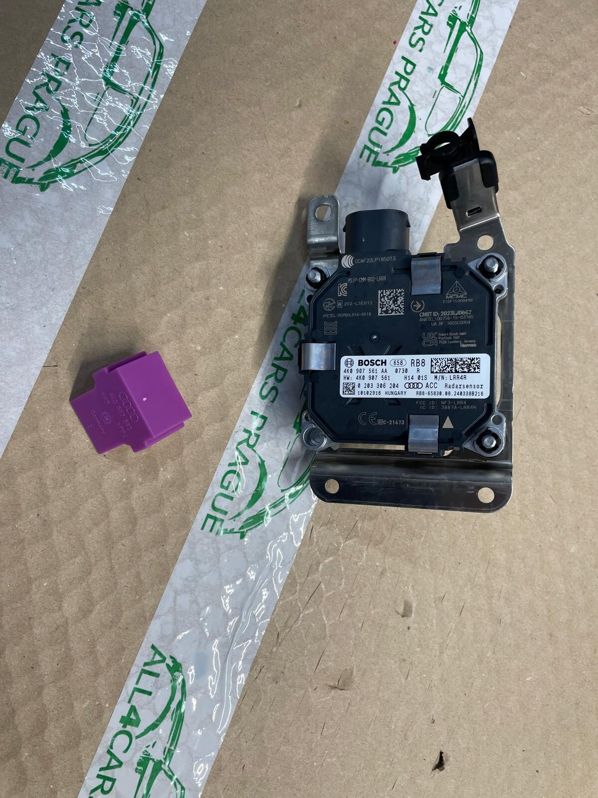 AUDI A6,RS6,A7, RS7, E-TRON STEUERGERÄT ABSTANDSREGELUNG RADARSENSOR 4K0907561AA - Obrázek 12