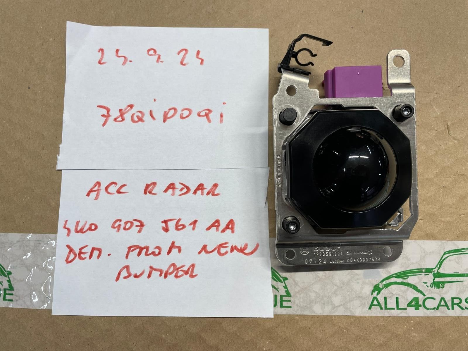 AUDI A6,RS6,A7, RS7, E-TRON STEUERGERÄT ABSTANDSREGELUNG RADARSENSOR 4K0907561AA - Obrázek 22
