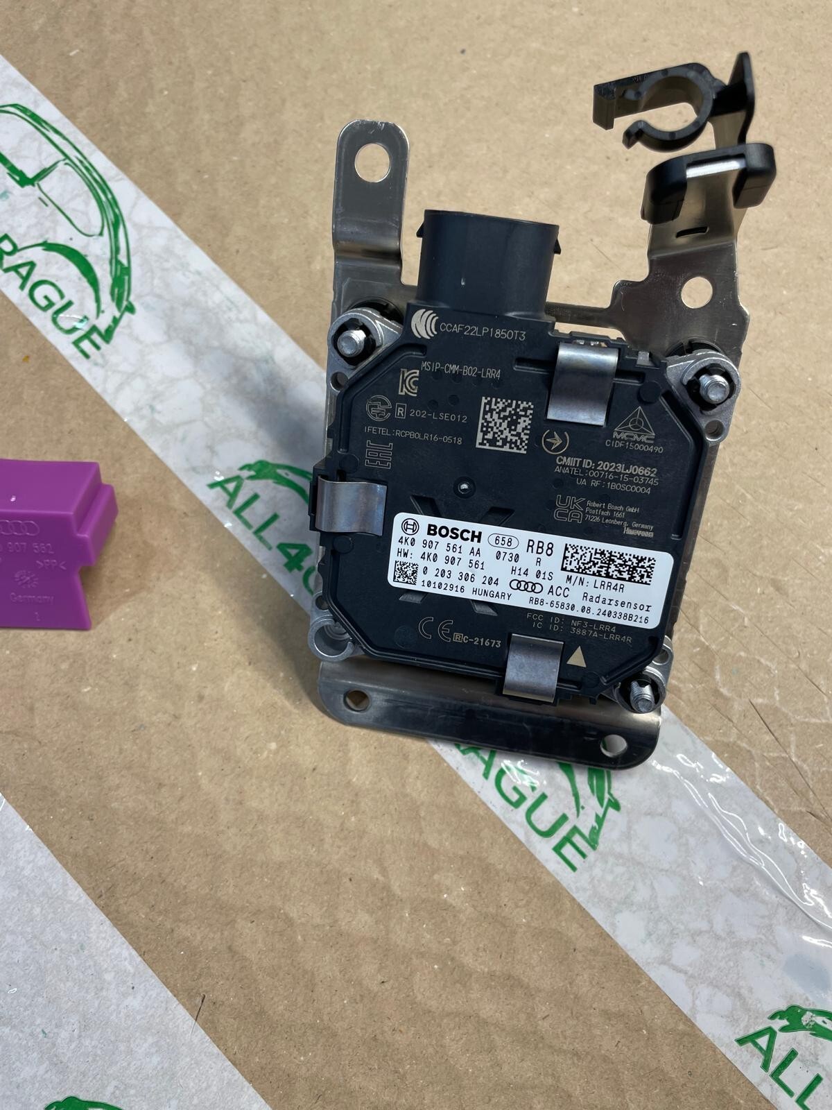 AUDI A6,RS6,A7, RS7, E-TRON STEUERGERÄT ABSTANDSREGELUNG RADARSENSOR 4K0907561AA - Obrázek 8