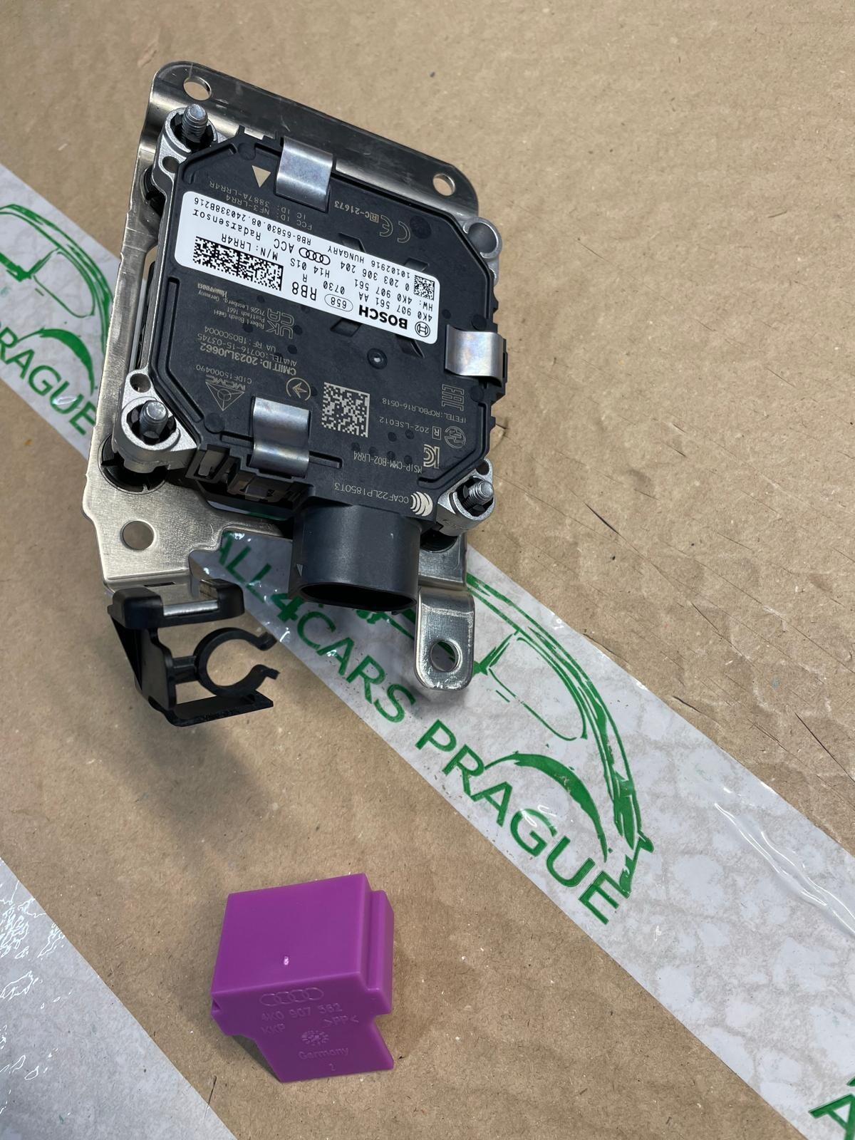 AUDI A6,RS6,A7, RS7, E-TRON STEUERGERÄT ABSTANDSREGELUNG RADARSENSOR 4K0907561AA - Obrázek 9