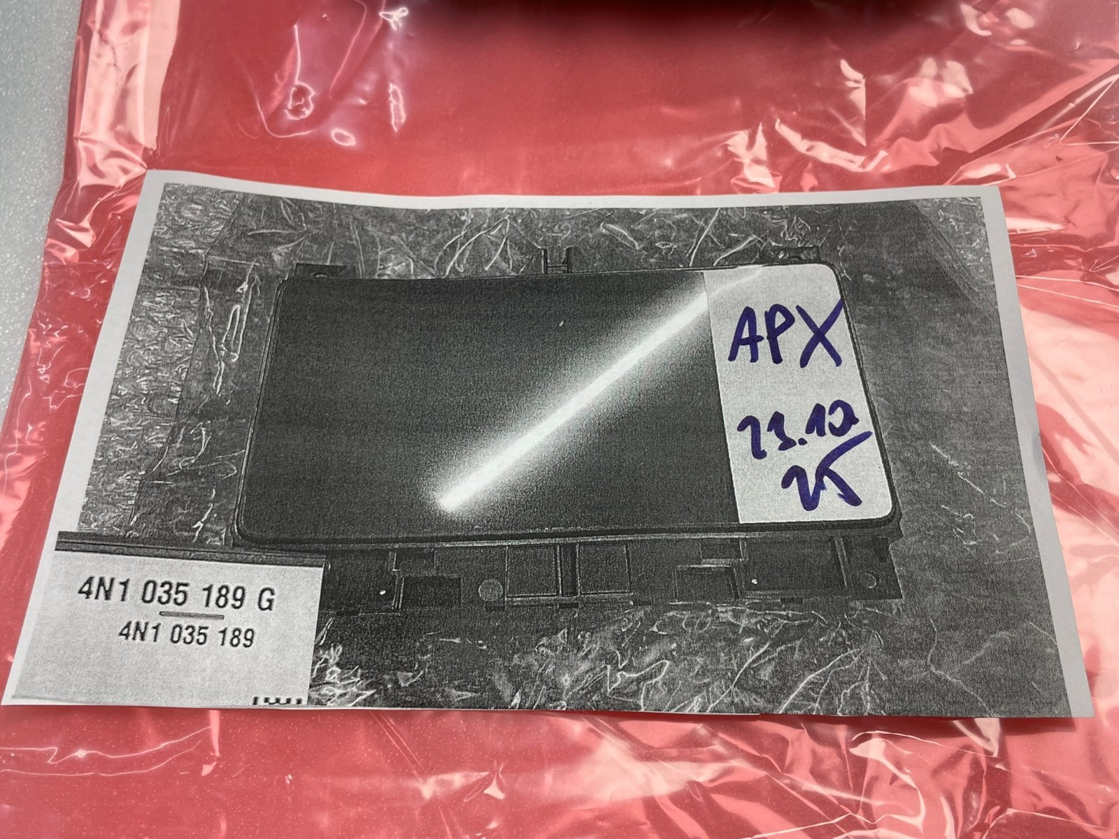 AUDI A8 D5 BEDIENEINHEIT MIT TOUCH SCREEN 4N1035189G ZENTRALE ANZEIGE ORIG. NEU! - Obrázek 15