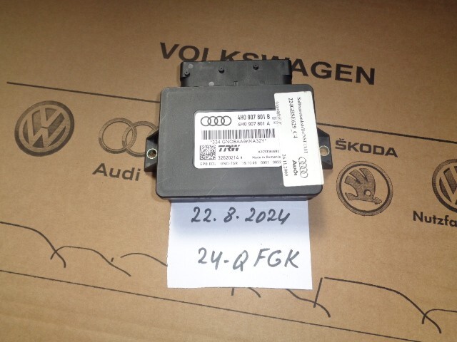 AUDI A8 STEUERGERÄT ELEKTROMECHANISCHE BREMSE 4H0907801B Fast Neu dem v Test Car - Obrázek 10
