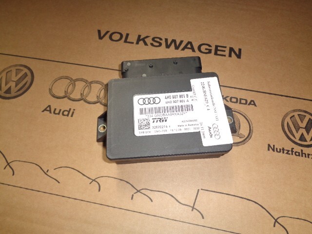 AUDI A8 STEUERGERÄT ELEKTROMECHANISCHE BREMSE 4H0907801B Fast Neu dem v Test Car