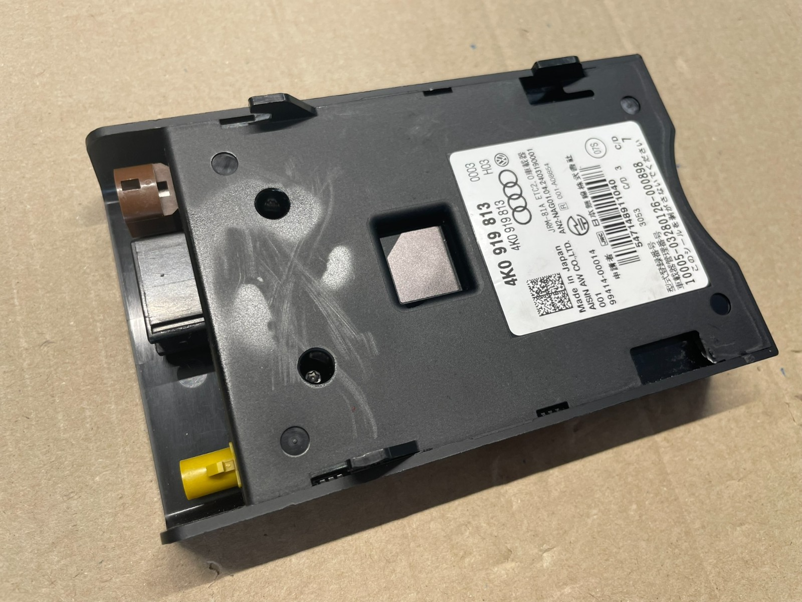 AUDI BENTLEY VW CHIPKARTENLESER FÜR STRASSENMAUTSYSTEM 4K0919813 FAST NEU ORIG - Obrázek 11