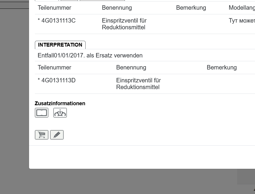AUDI EINSPRITZVENTIL ADBLUE REDUKTIONSMITTEL 4G0131113C = 4G0131113D= 4G0131113E - Obrázek 8