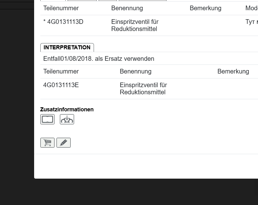 AUDI EINSPRITZVENTIL ADBLUE REDUKTIONSMITTEL 4G0131113C = 4G0131113D= 4G0131113E - Obrázek 9