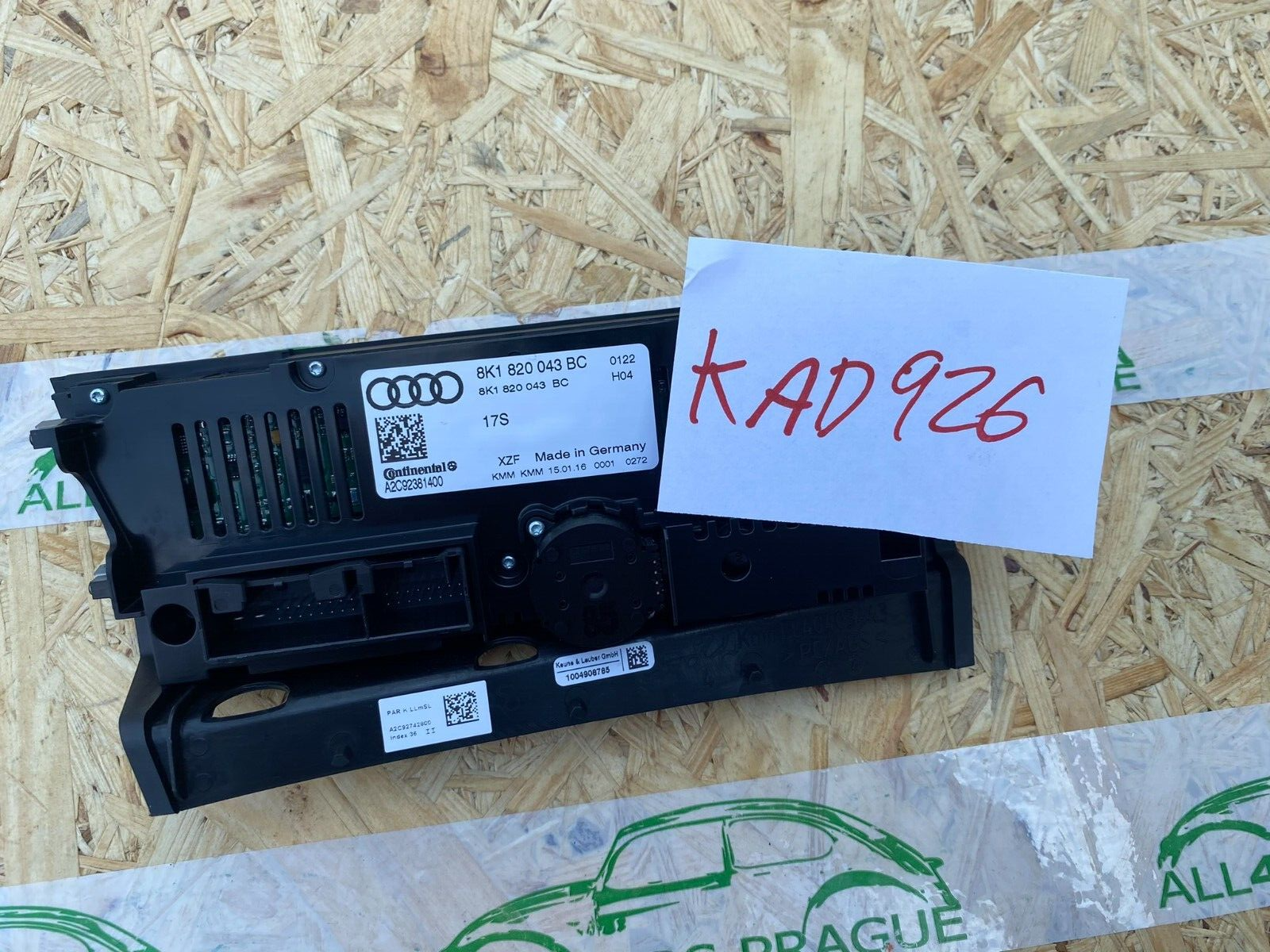 AUDI KLIMABEDIENTEIL A4 S4 A5 S5 Q5 KLIMABEDIENTEIL SITZBELÜFTUNG 8K1820043BC - Obrázek 14