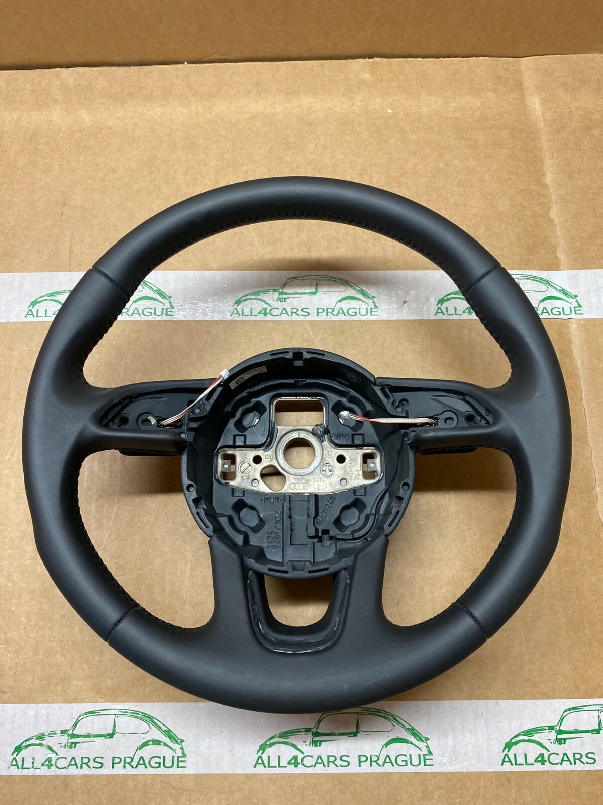 AUDI LEDER SCHWARZ LENKRAD FÜR AUDI A3,A4,A5,Q5 8U0124B ORIGINAL NEU!!! - Obrázek 3