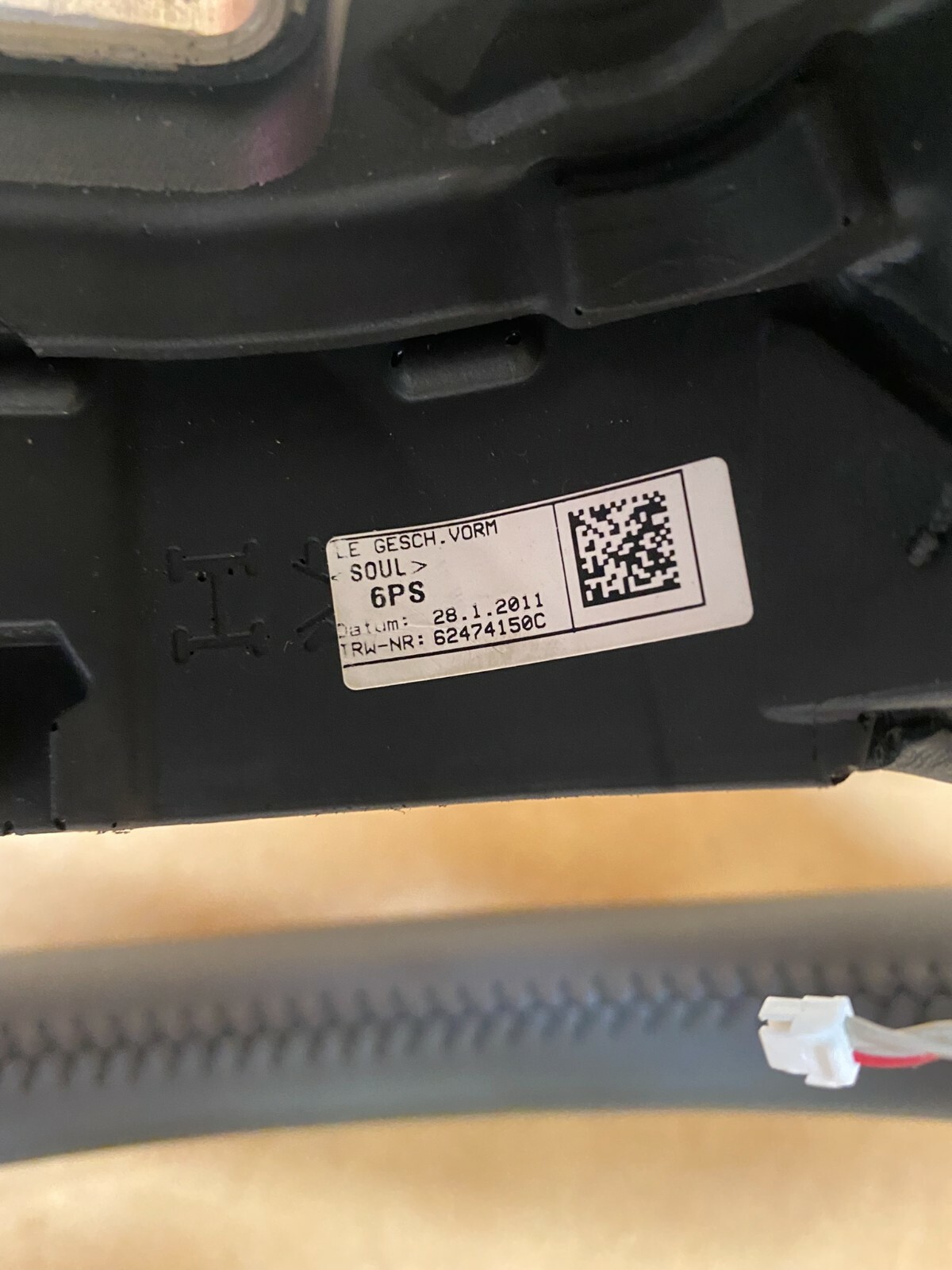 AUDI LEDER SCHWARZ LENKRAD FÜR AUDI A3,A4,A5,Q5 8U0124B ORIGINAL NEU!!! - Obrázek 6