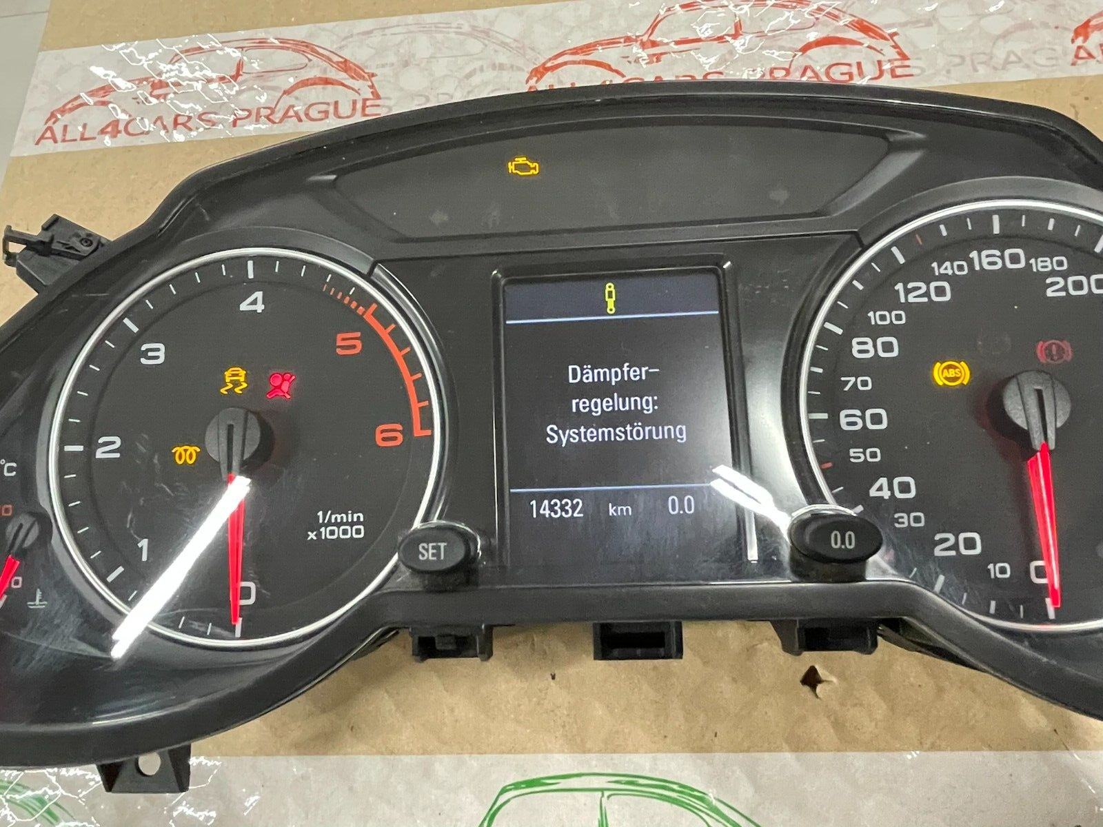 AUDI Q5 TACHO TACHOMETER KOMBIINSTRUMENT 8R0920930D TEIL IST DEMONT V TEST WAGEN - Obrázek 12