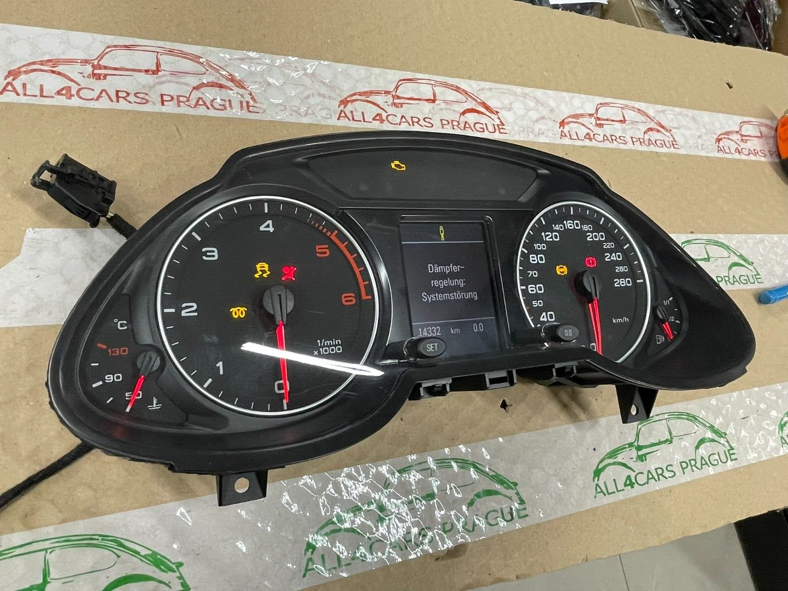 AUDI Q5 TACHO TACHOMETER KOMBIINSTRUMENT 8R0920930D TEIL IST DEMONT V TEST WAGEN - Obrázek 13
