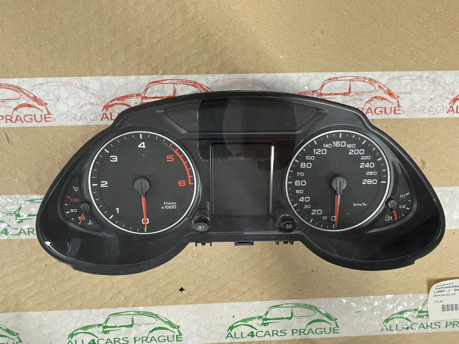 AUDI Q5 TACHO TACHOMETER KOMBIINSTRUMENT 8R0920930D TEIL IST DEMONT V TEST WAGEN - Obrázek 7