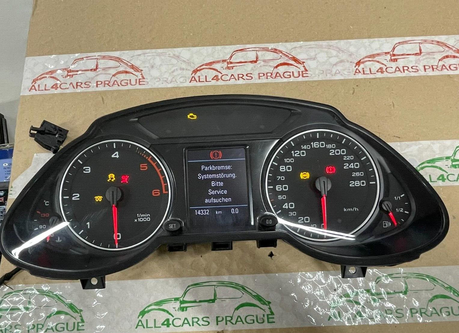 AUDI Q5 TACHO TACHOMETER KOMBIINSTRUMENT 8R0920930D TEIL IST DEMONT V TEST WAGEN - Obrázek 8