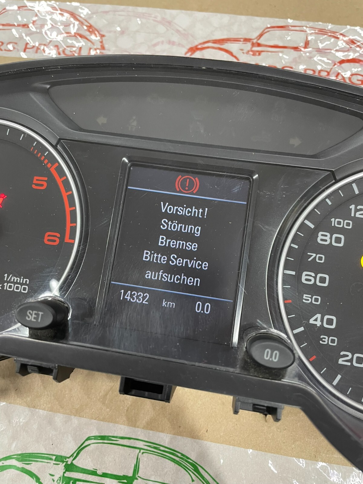 AUDI Q5 TACHO TACHOMETER KOMBIINSTRUMENT 8R0920930D TEIL IST DEMONT V TEST WAGEN - Obrázek 9
